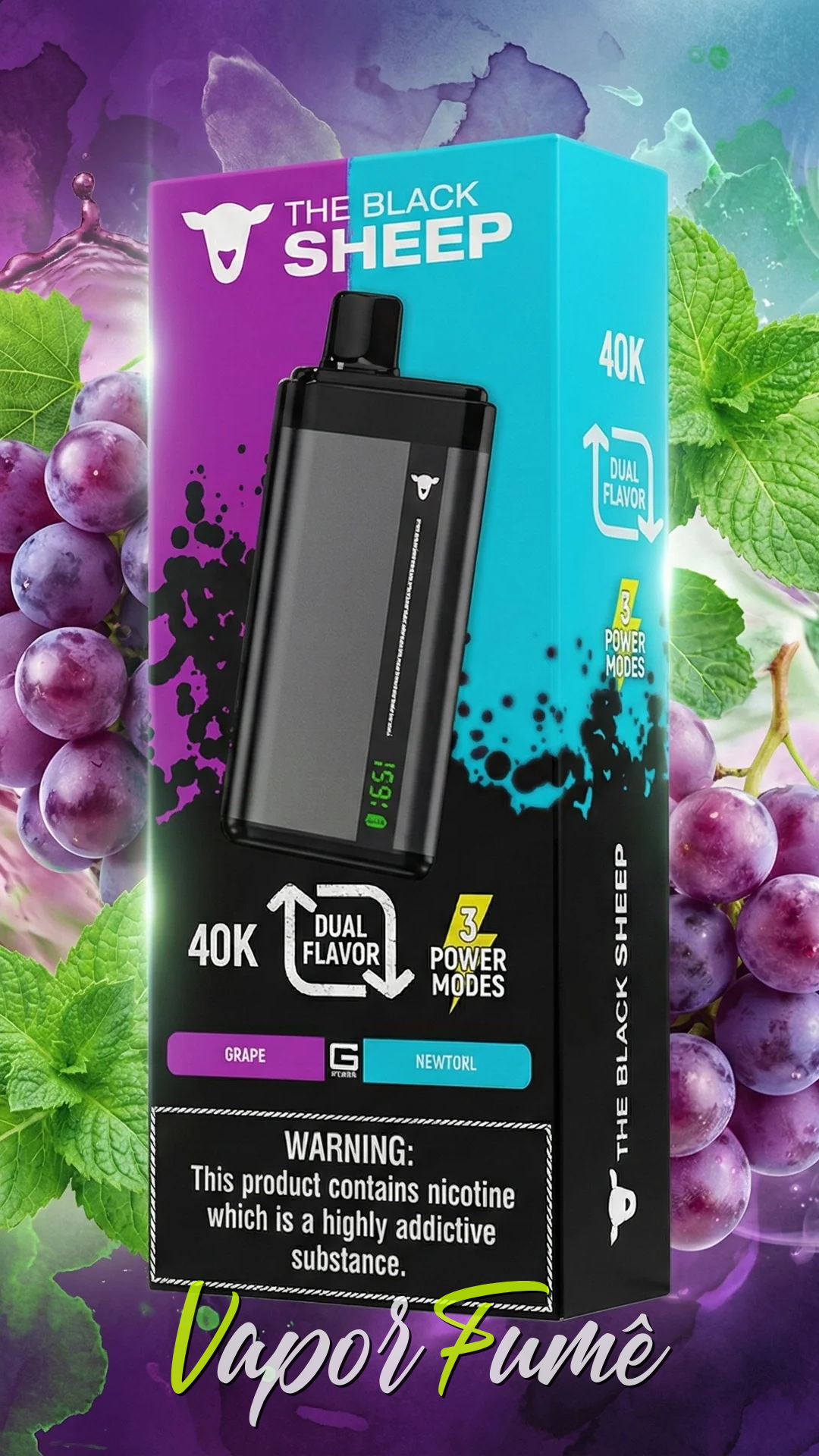 Black Sheep 40K Ice  Dual Flavor